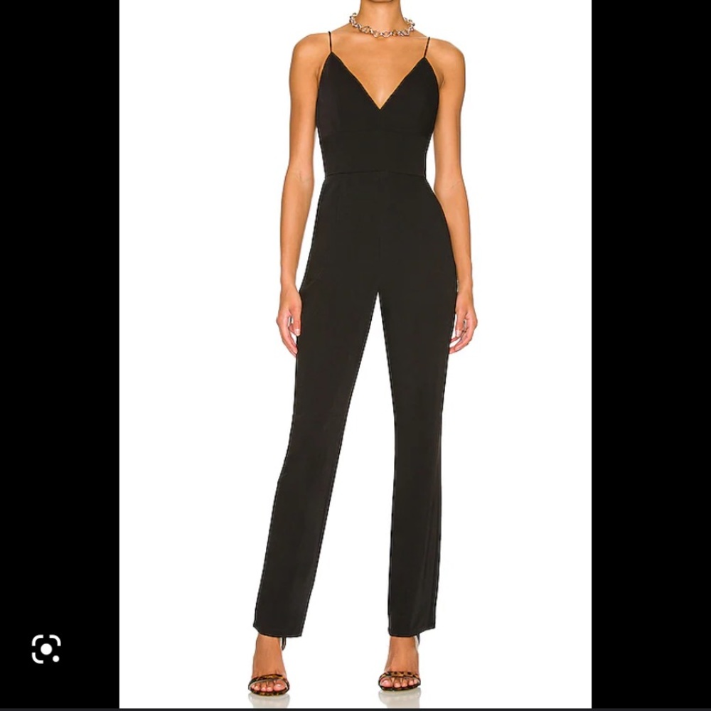 MORE TO COME Heidi Cami Jumpsuit in Black